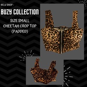 Cheetah Print Crop Top